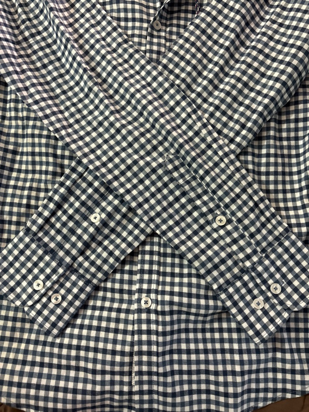 NWT Sperry checkered long sleeve shirt - Picture 7 of 8